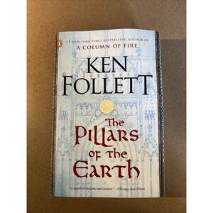 The Pillars of the Earth by Ken Follett PaperbacK Historical Novel